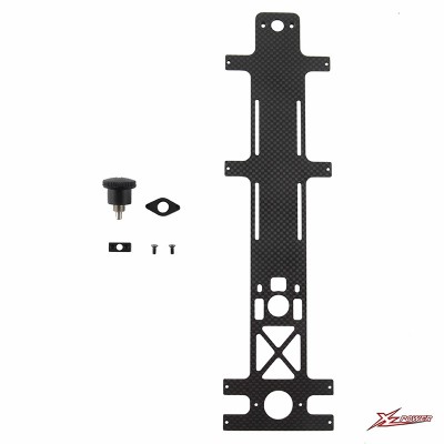 XL70B42 Карбоновая пластина рамы (средняя) апгрейд с фиксатором трея 