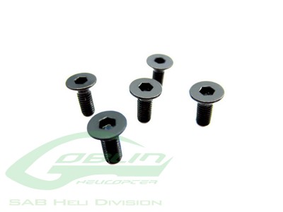 HC132-S Винт FLAT HEAD SOCKET CAP M3X5 (8шт) 