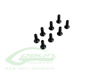 HC135-S Винт FLAT HEAD CAP SCREW M3X10MM (8шт)