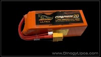 Dinogy Ultra Graphene 2.0 6S 2200mAh 80C