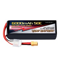 VANT Battery 6S 6000mAh 50C