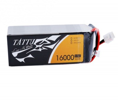 TATTU 6S 16000mAh 15C (6S1P) 