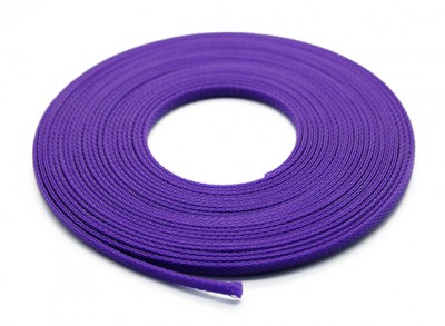 Сеточка для защиты проводов 3мм фиолетовая (0,5м) 