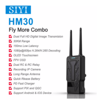 Радиосистема SIYI HM30, Full HD, цифровая видеосвязь (fly more combo)