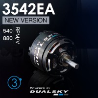 Бесколлекторный мотор Dualsky XM3542EA-11 V3 (880kv)