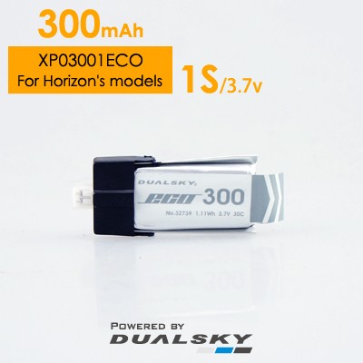 XP03001ECO, 300mah, 3.7V 