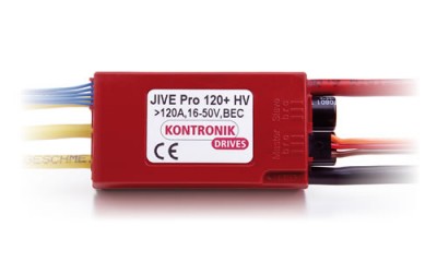 Регулятор для б/к двигателей Kontronik Jive Pro 120+ HV 