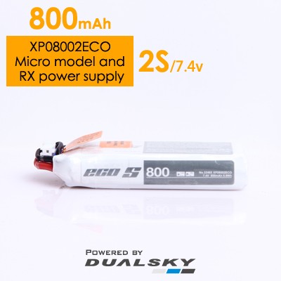 XP08002ECO, 800mah, 7.4V 