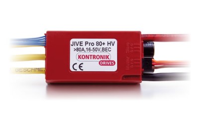 Регулятор для б/к двигателей Kontronik Jive Pro 80+ HV 