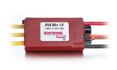 Регулятор для б/к двигателей Kontronik Jive Pro 80+ LV 