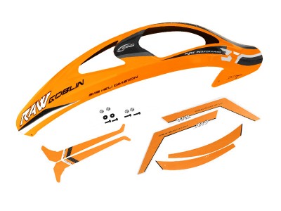 H1427-S Канопа оранжевая с наклейками 