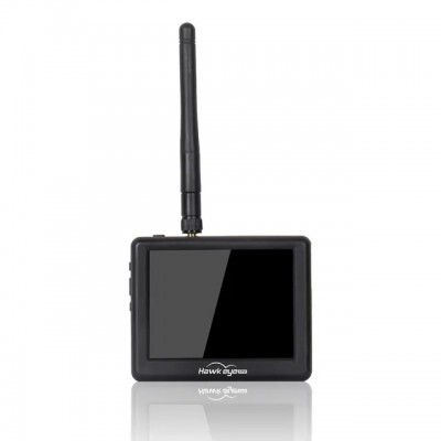 Hawkeye Little Pilot 3.5&quot; 5.8ghz 48ch FPV Monitor with DJI AV Output 
