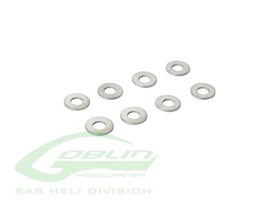 HC508-S - Шайбы 2,1x3,6x0,2 (8мм) 