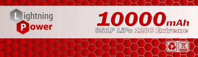 Lightning Power 6S 10000mAh 120C Extreme 