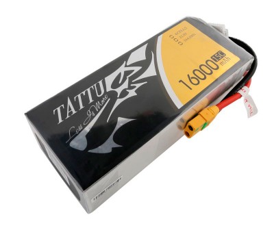 TATTU 6S 16000mAh 15C 22.8v HV (6S1P) 