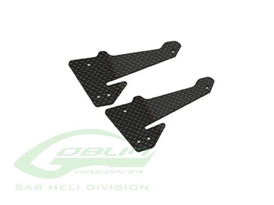 H0646-S Передний кронштейн карбонового апгрейда шасси (2шт) G500Sport 
