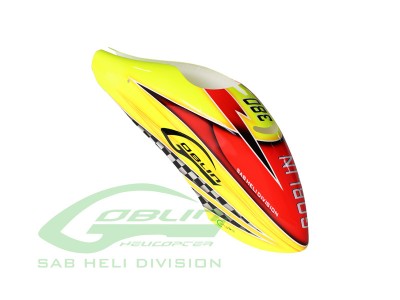 H0558-S Капот желтый/оранжевый G380 